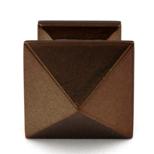 Belwith Keeler Studio 1 1/4" Venetian Bronze Cube Cabinet Knob P3015-VBZ