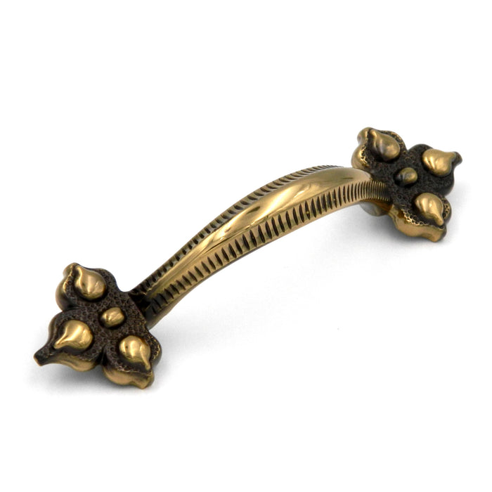 Belwith Keeler Spanish Gothic P3020-07 Sherwood Antique Brass 3"cc Solid Brass Cabinet Handle Pull, 10 Pack