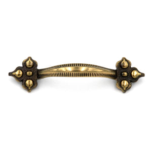 Belwith Keeler Spanish Gothic P3020-07 Sherwood Antique Brass 3"cc Solid Brass Cabinet Handle Pull, 10 Pack