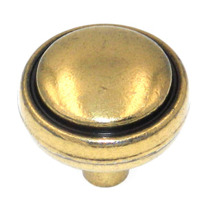 Hickory Hardware Tranquility Lancaster Hand Polished 1 1/8" Round Cabinet Pull Knob P303-LP