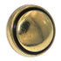 Hickory Hardware Tranquility Lancaster P303-LP - Pomo redondo pulido a mano para gabinete (1 1/8 pulgadas)