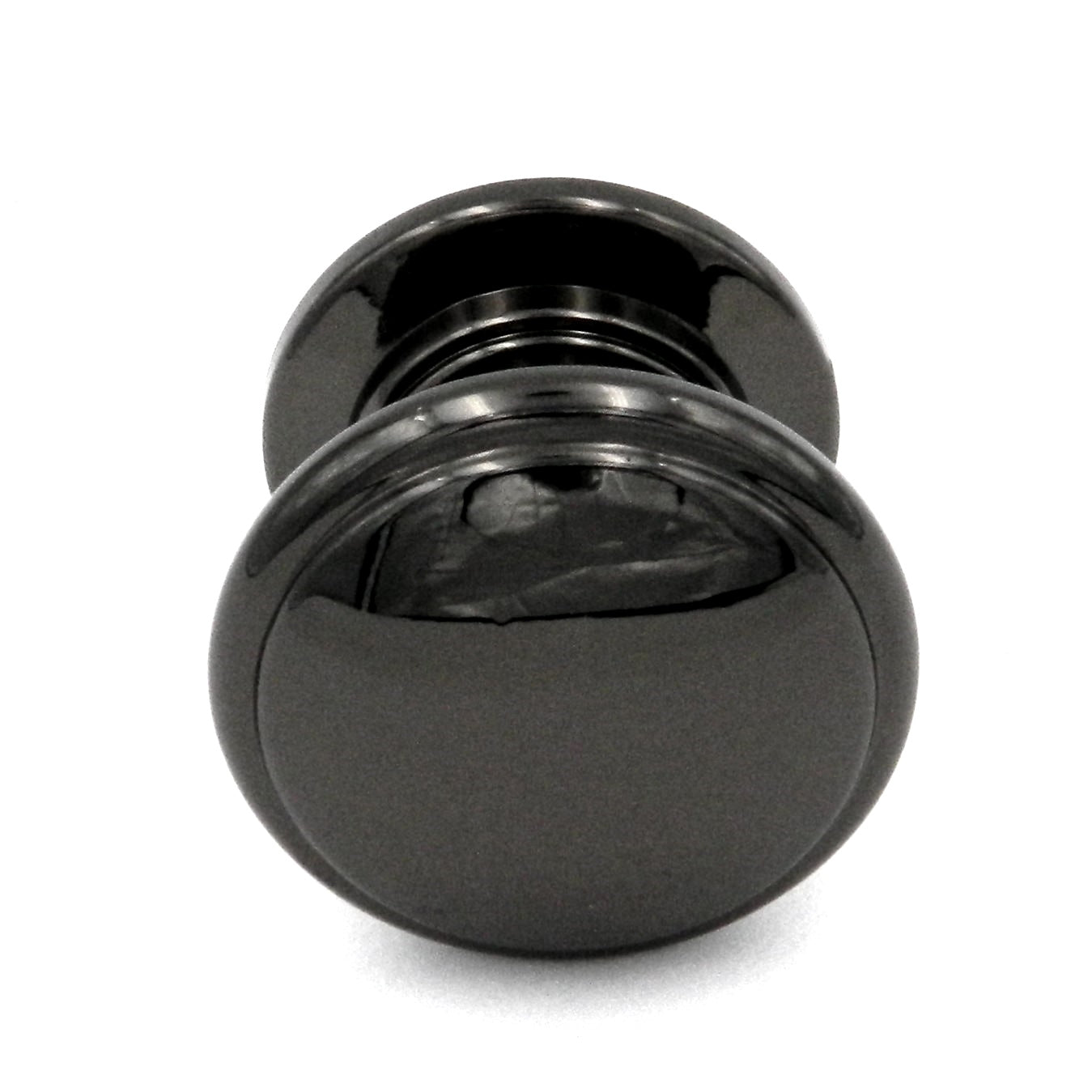 Paquete de 10 perillas para gabinete de Hickory Hardware Williamsburg P3053-BLN, níquel negro, 1 1/4"