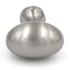 Hickory Hardware Williamsburg P3054-15 - Pomo ovalado para gabinete (níquel satinado, 1 1/4 pulgadas)