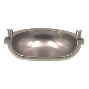 Hickory Hardware Williamsburg 3" Ctr Drawer Cup Pull Stainless Steel P3055-SS