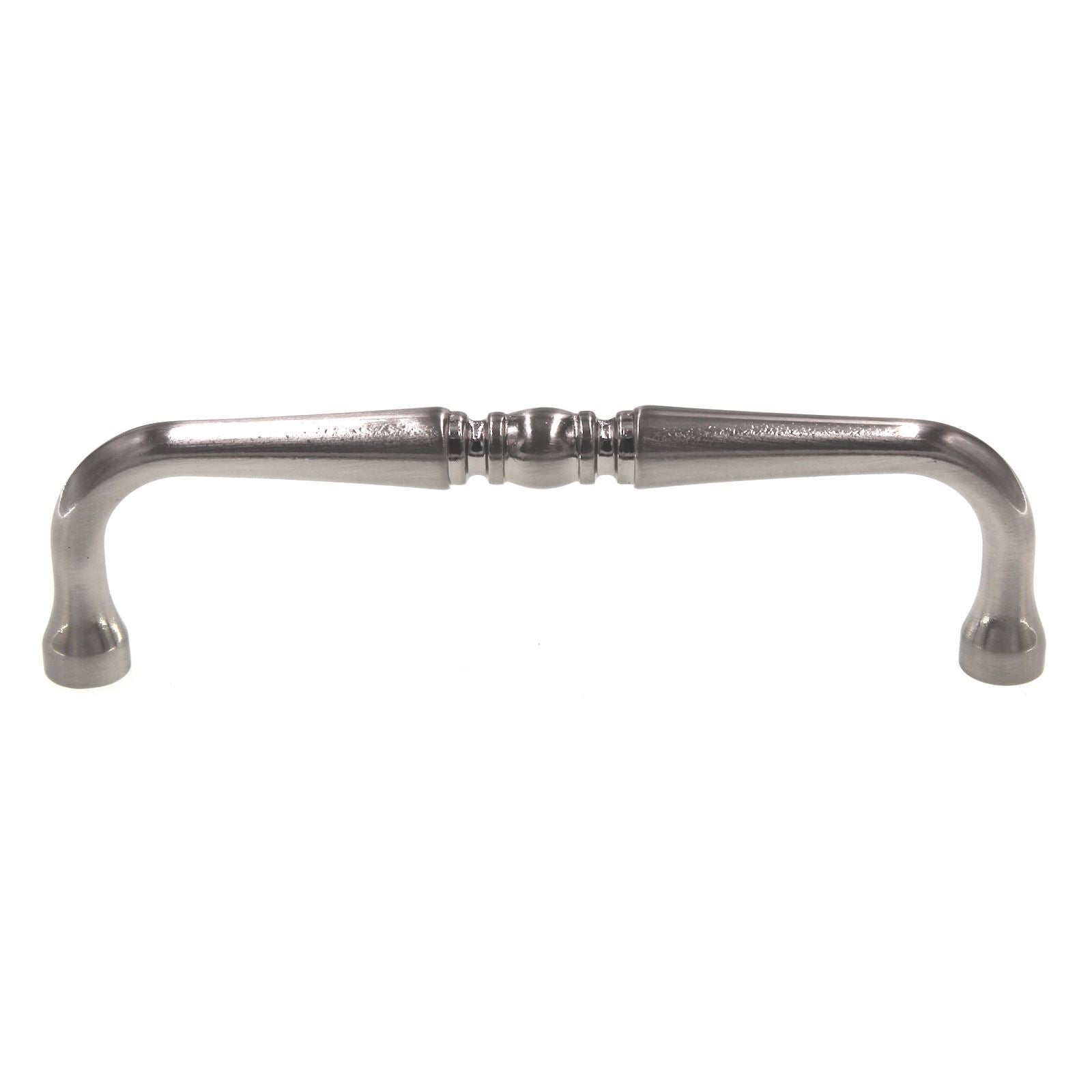 Hickory Hardware Williamsburg 4" Ctr Cabinet Arch Pull Satin Nickel P3076-SN