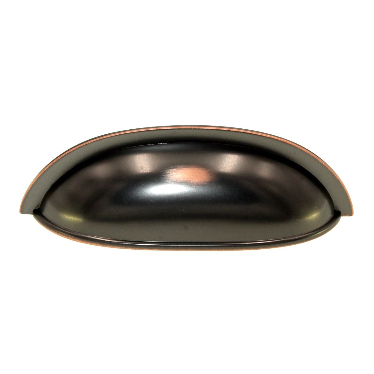 Hickory Hardware Williamsburg 3" Ctr Cup Pull Oil-Rubbed Bronze HLD P3077-OBH