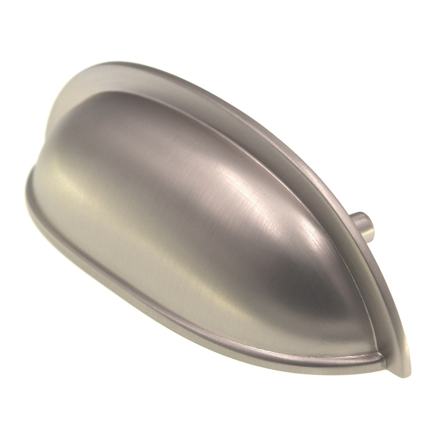 Hickory Hardware Cottage 3" Ctr Drawer Cup Pull Stainless Steel P3077