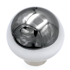 Hickory Hardware Eclectic Chrome Round Smooth Ball 1 1/4" Cabinet Knob P308-26