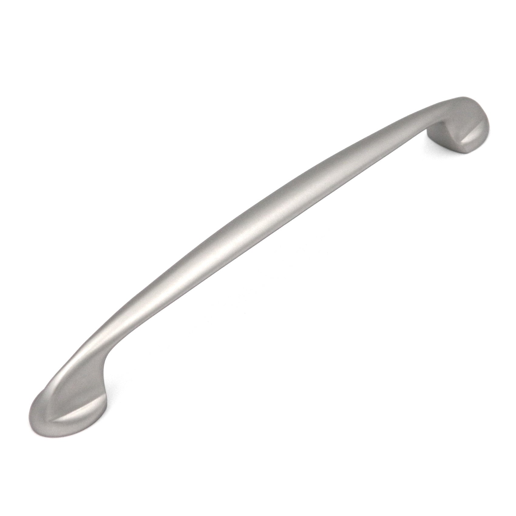 Hickory Altair P3080-FN Flat Nickel 6 1/4" (160mm)cc Arch Cabinet Handle Pull