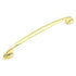 Hickory Altair P3080-PB Polished Brass 6 1/4" (160mm)cc Arch Cabinet Handle Pull