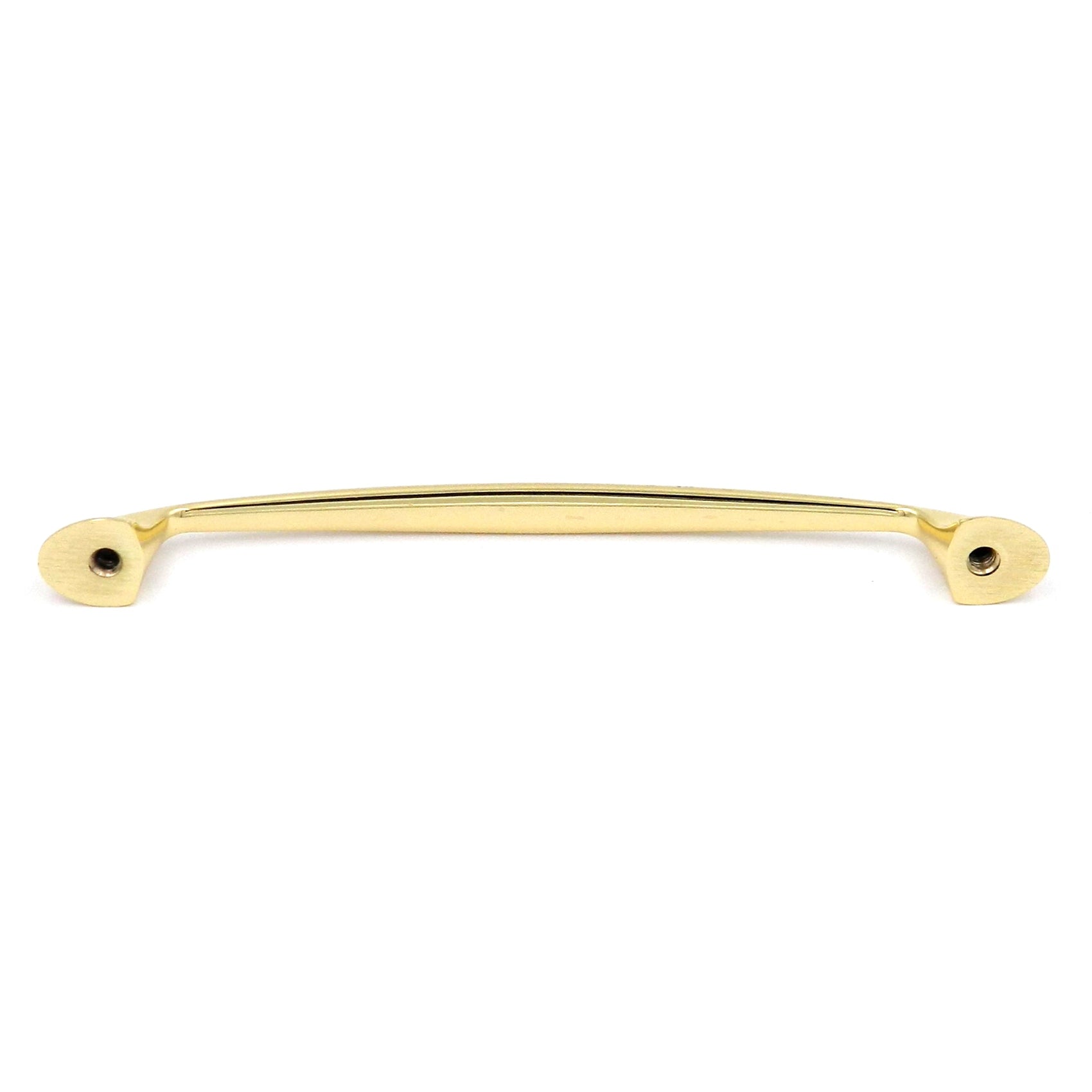 10 Pack Hickory Vanguard P3081-PB Polished Brass 5" (128mm)cc Cabinet Handles