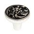 Pack of 10 P3094-SAS Satin Antique Silver 1 3/8" Cabinet Knobs Hickory Altair