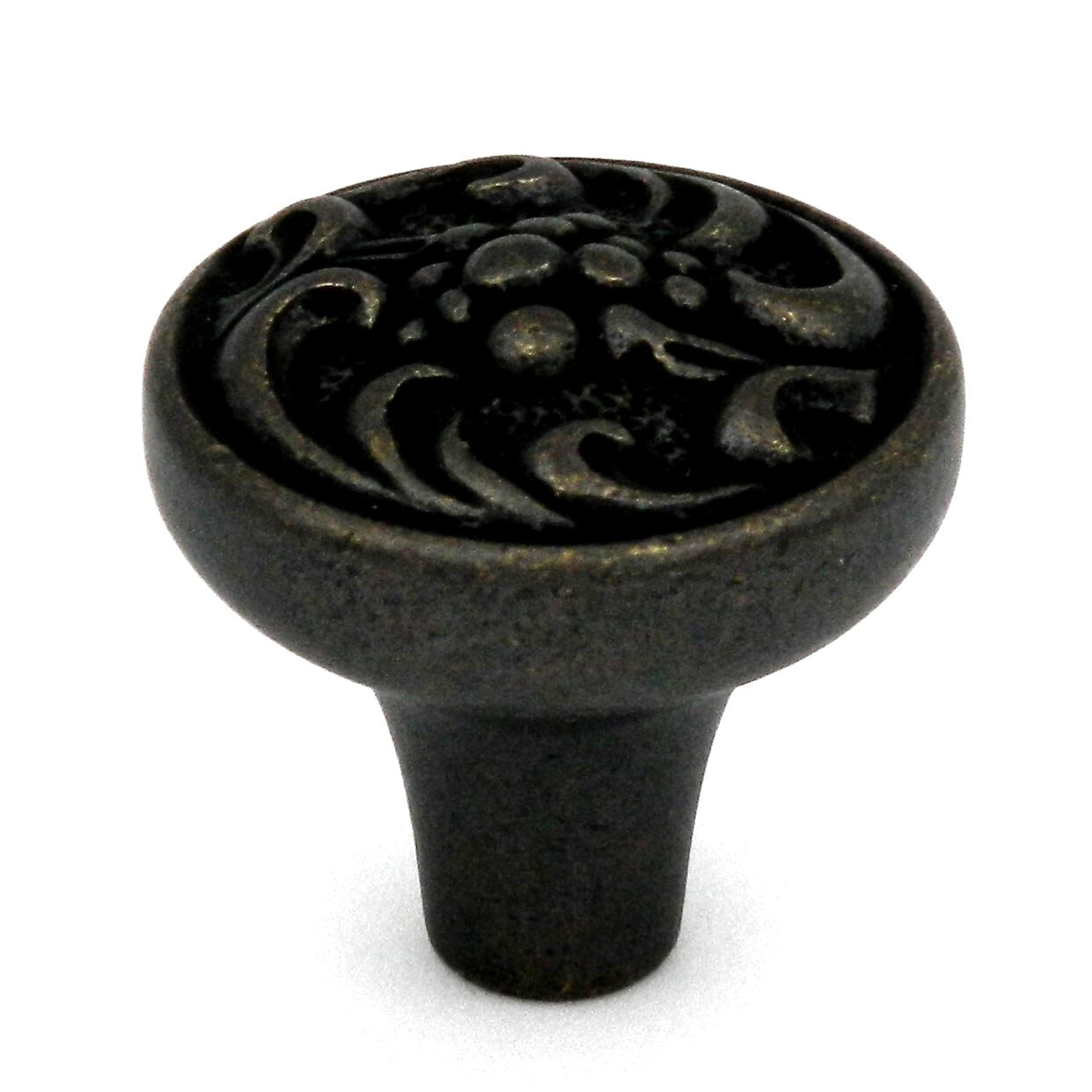 P3094-WOA Windover Antique Brass 1 3/8" Cabinet Knob Pulls Hickory Altair