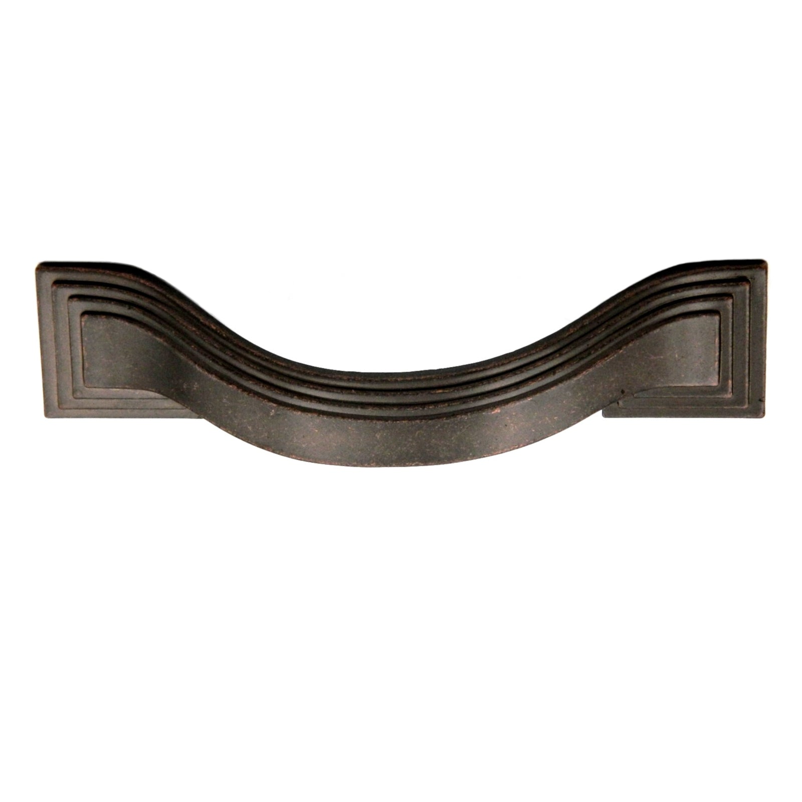 Hickory Deco P3100-DAC Dark Antique Copper 3 1/2"cc Arch Cabinet Handle Pull