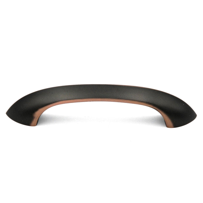 Hickory Rotterdam Oil Rubbed Bronze Highlighted Cabinet  3 3/4" (96mm)cc Handle Pull P3110-OBH