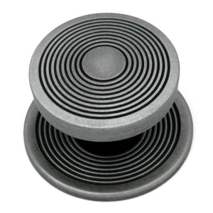 10 Pack P3122-SPA Satin Pewter Antique 1 3/4" Round Cabinet Knob Pull Hickory Encore