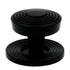 20 Pack Hickory Hardware Encore 1 5/16" Matte Black Round Flat-top Cabinet Knob P3124-MB