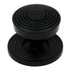 Paquete de 20 perillas redondas planas para gabinete Hickory Hardware Encore de 1 5/16 ", color negro mate, P3124-MB