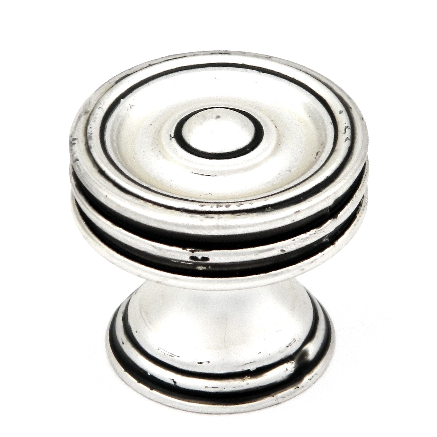 Hickory Hardware Altair P3131-SAS perilla de gabinete de plata envejecida satinada de 1 1/4"