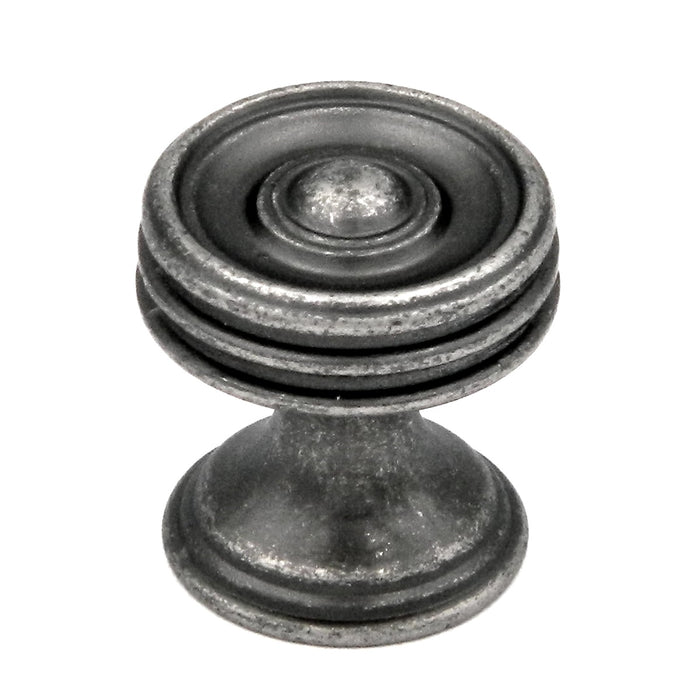 20 Pack Hickory Hardware Concord Black Nickel Vibed 3/4" Cabinet Knobs P3132-BNV