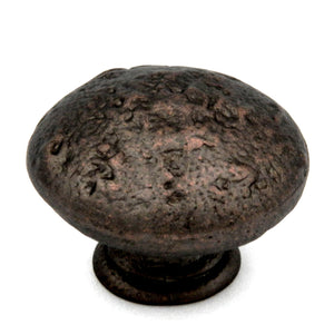10 Pack Hickory Hardware Basaltic 1 3/4" Windover Antique Round Cabinet Knob P3140-DAC