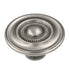 Paquete de 20 perillas para gabinete de disco redondo de níquel plano de 1 5/8" de Hickory Hardware Guild P3150-FN