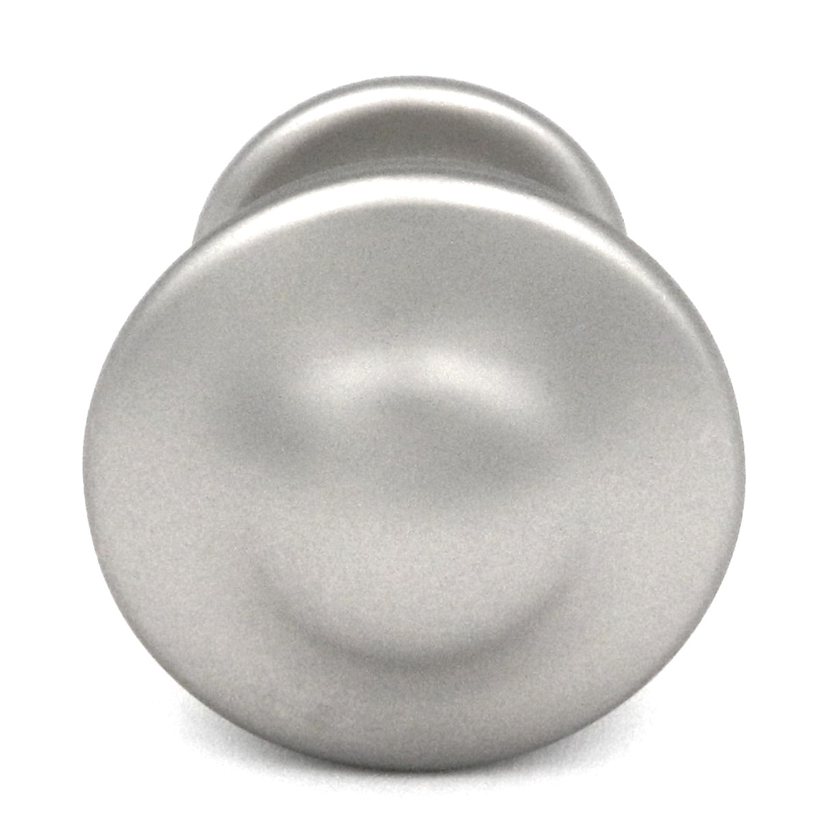 Hickory Hardware Guild P3152-FN - Pomo redondo para gabinete (níquel plano, 1 1/8 pulgadas)