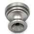 Paquete de 10 perillas de gabinete redondas de níquel plano de 1 1/4" de Hickory Hardware Guild P3153-FN
