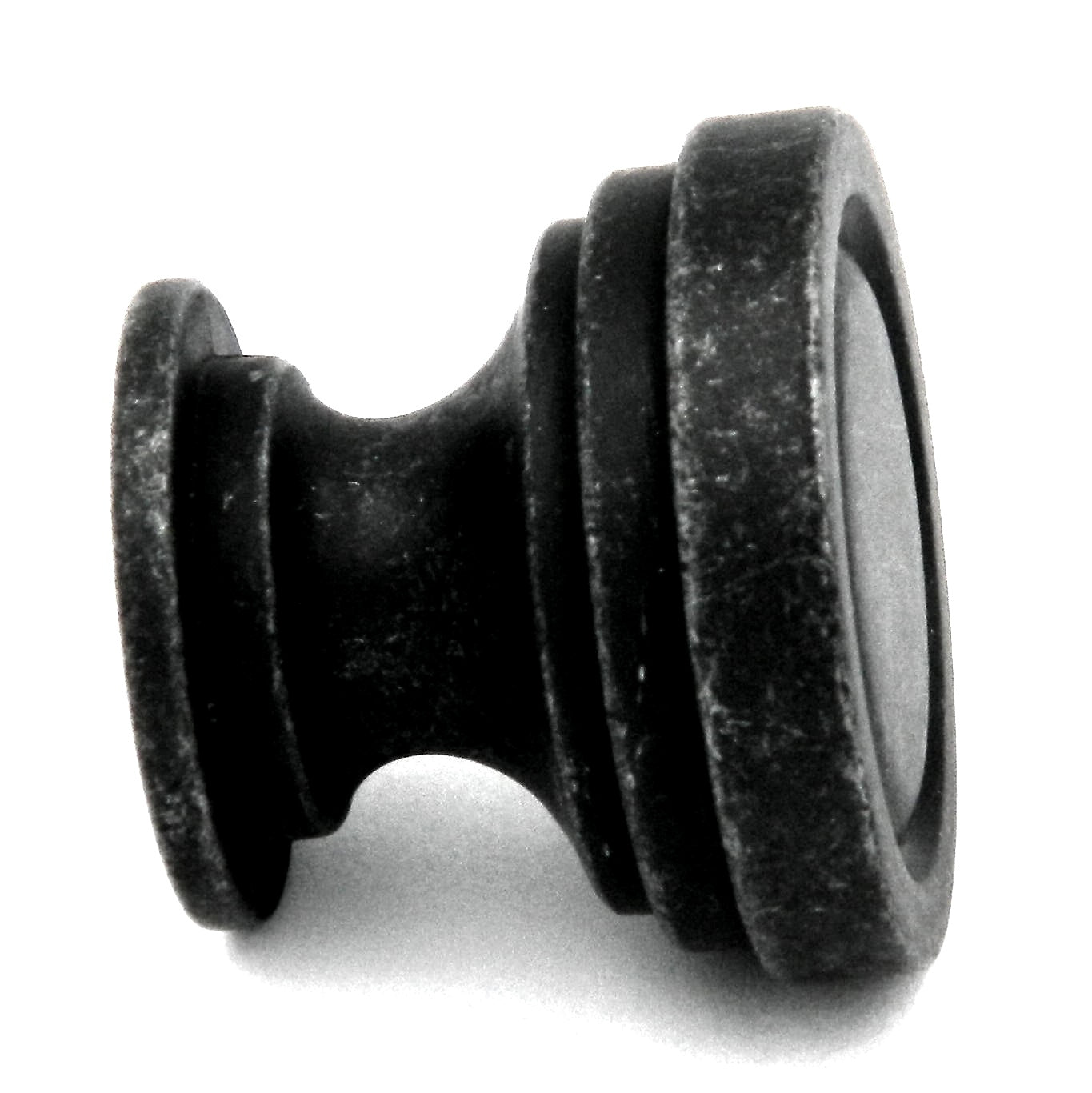 Hickory Hardware Guild Vibra Pewter Round Flat 1 1/4" Cabinet Knob P3153-VP