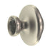 Hickory Hardware Guild Flat Nickel 1 5/16" Rope Cabinet Knob P3154-FN
