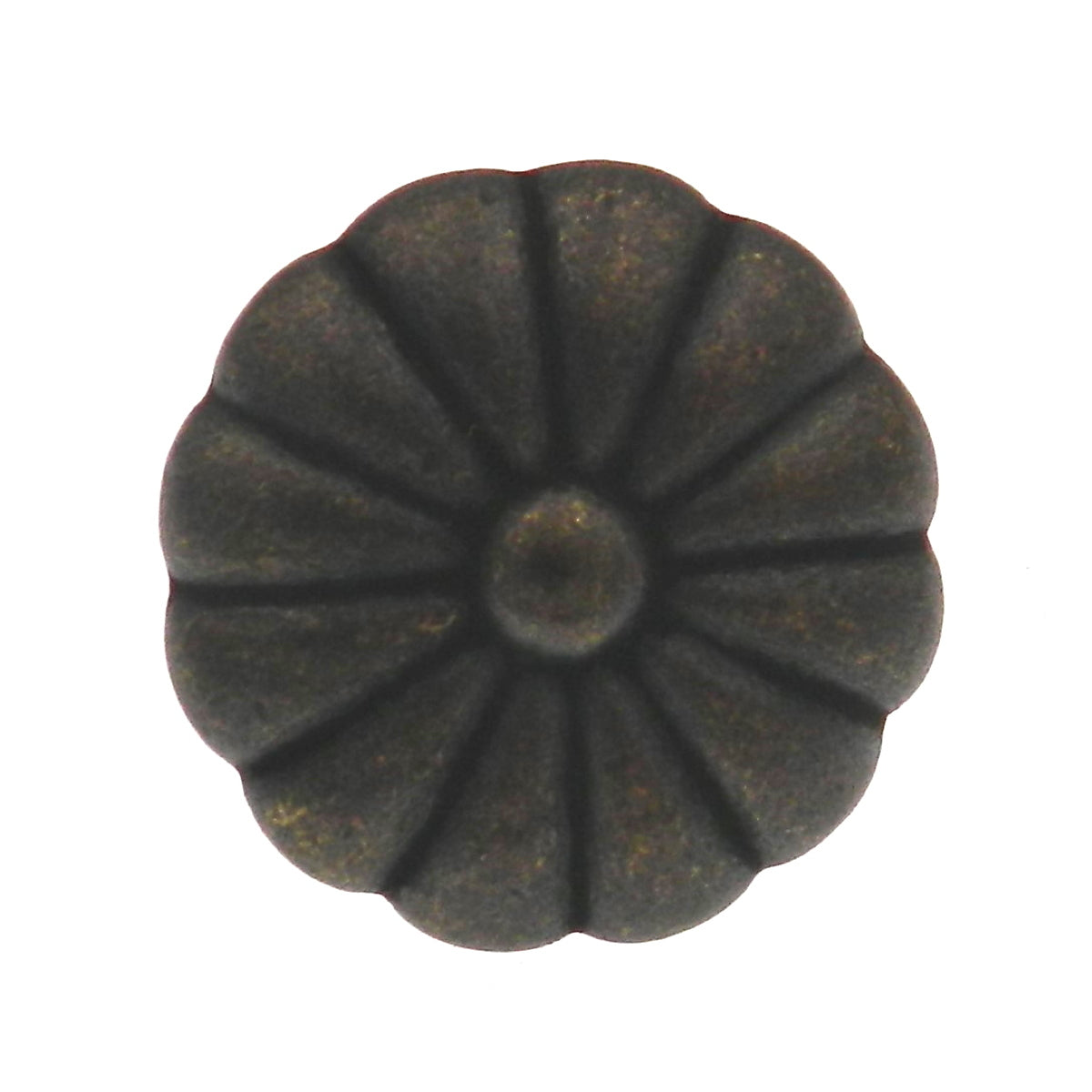 Hickory Hardware Vienna P3172-WOA - Pomo redondo antiguo para gabinete (1 1/8 pulgadas)