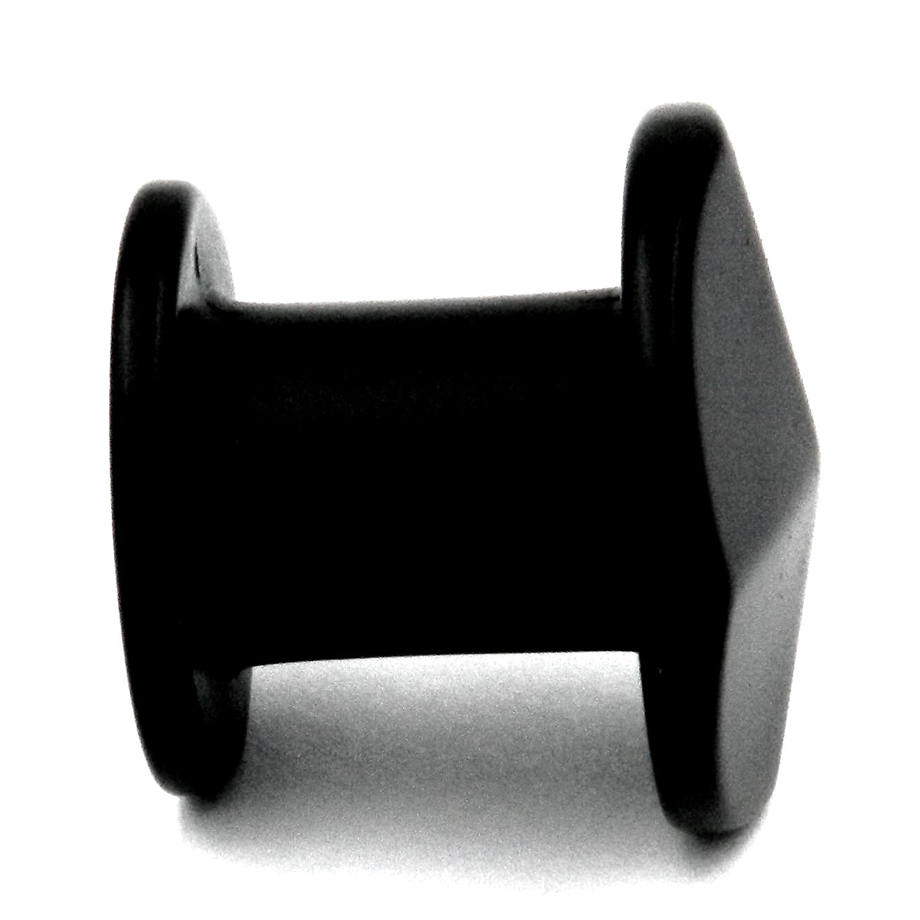 Paquete de 10 perillas redondas para gabinete de Hickory Hardware Corinth de 1 3/16 ", color negro mate, P3184-MB