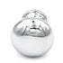 Hickory Hardware P320-26 - Pomo redondo cromado para gabinete (1 1/8 pulgadas)