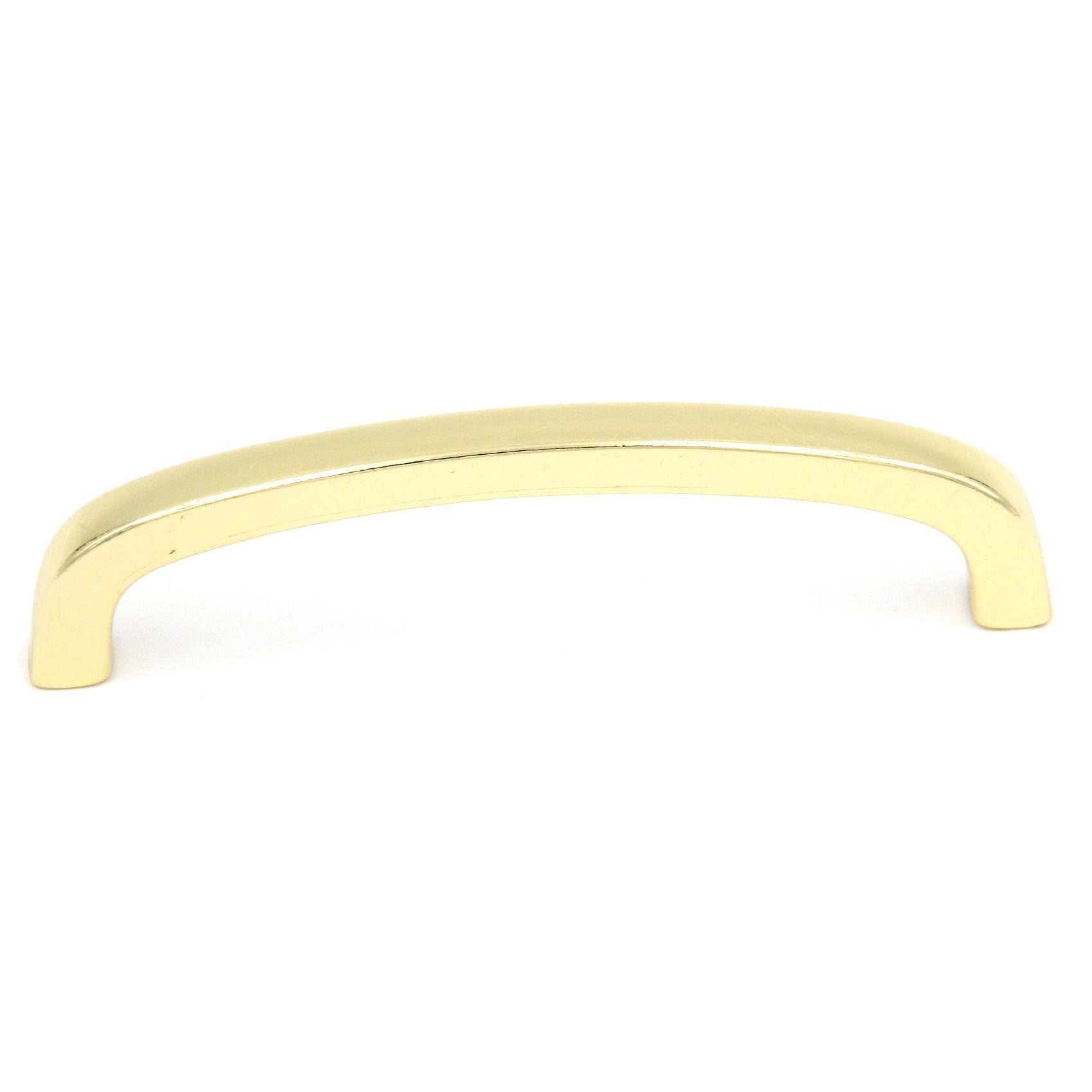 Hickory Hardware Acentos pulidos Gabinete de latón pulido Tirador de manija de 3 3/4" (96 mm) cc P322-3