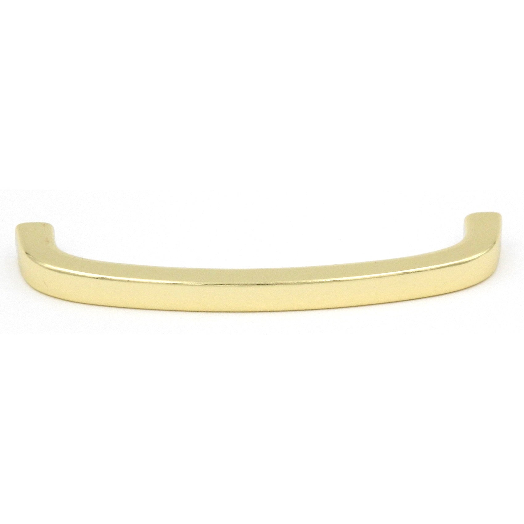 Hickory Hardware Acentos pulidos Gabinete de latón pulido Tirador de manija de 3 3/4" (96 mm) cc P322-3