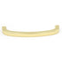 Hickory Hardware Acentos pulidos Gabinete de latón pulido Tirador de manija de 3 3/4" (96 mm) cc P322-3