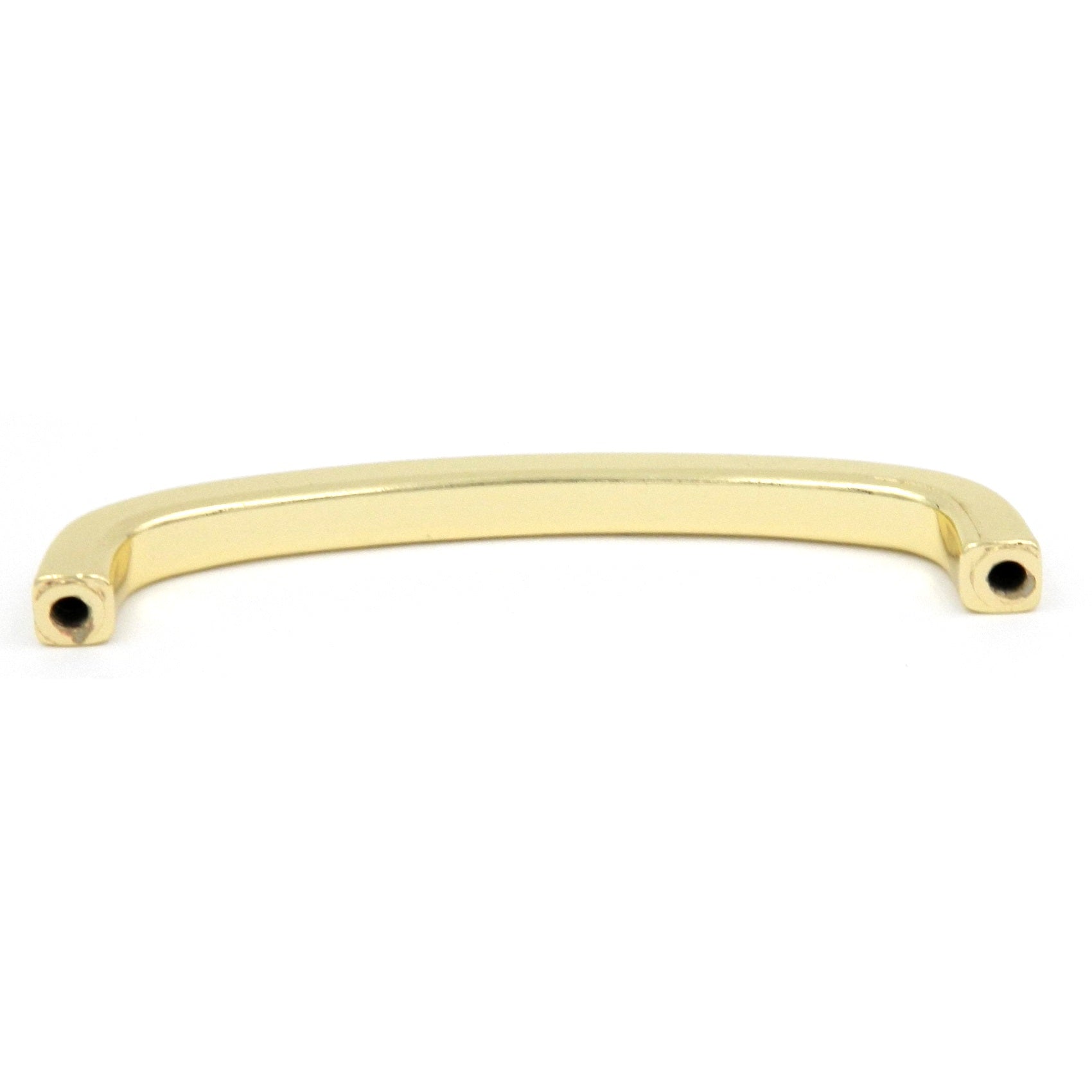 Hickory Hardware Acentos pulidos Gabinete de latón pulido Tirador de manija de 3 3/4" (96 mm) cc P322-3