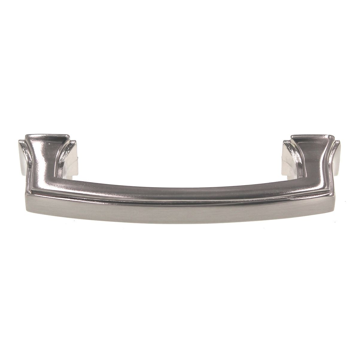 Hickory Hardware Bridges 3" Ctr Cabinet Arch Pull Satin Nickel P3231-SN