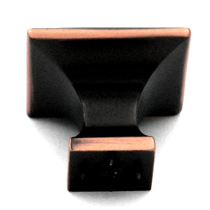 10 Pack Belwith Keeler Studio II 1 1/4" Oil-Rubbed Bronze Highlighted Cabinet Knob P3270-2122