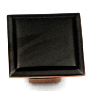 Belwith Keeler Studio II 1 1/2" Oil-Rubbed Bronze Highlighted Solid Brass Cabinet Knob P3271-2122