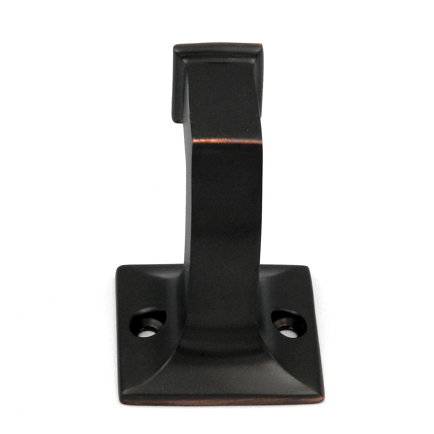 Belwith Keeler Brass Studio II Gancho para ropa resaltado en bronce aceitado P3276-2122