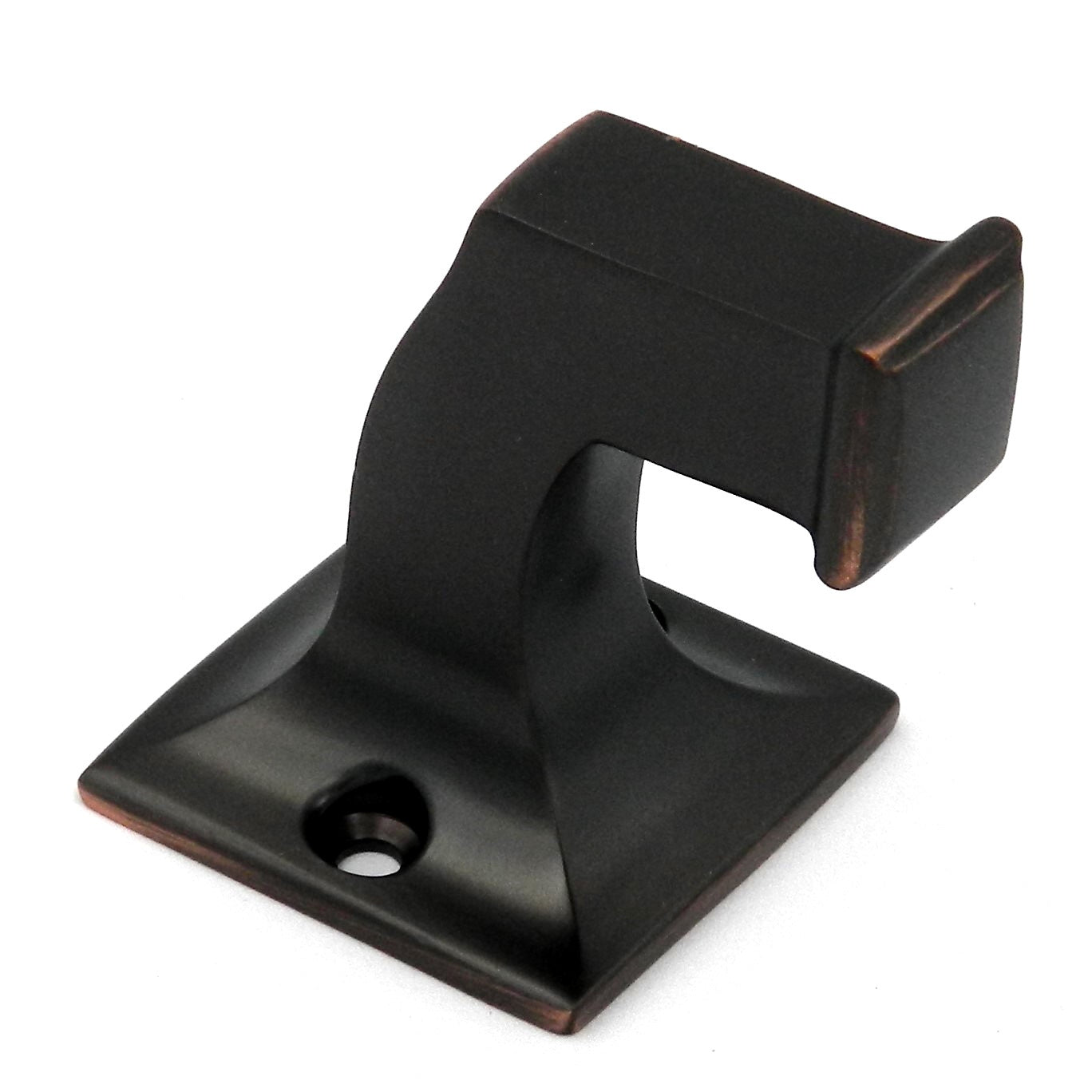 Belwith Keeler Brass Studio II Gancho para ropa resaltado en bronce aceitado P3276-2122
