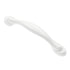 P330-24 White Frosted Deco 3"cc Cabinet Handles Pulls Hickory Eclipse 25 Pack