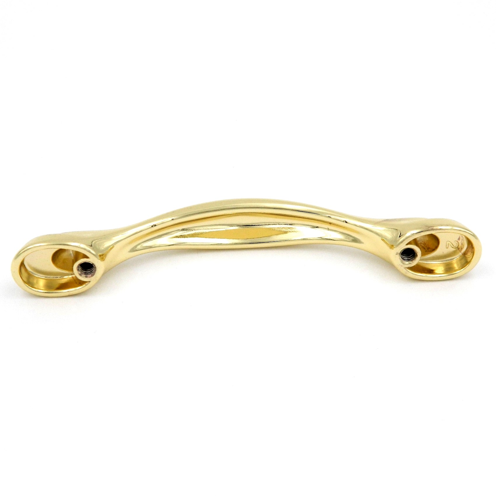 Hickory Hardware P330-UB Eclipse Tirador de gabinete con arco de latón ultra de 3"