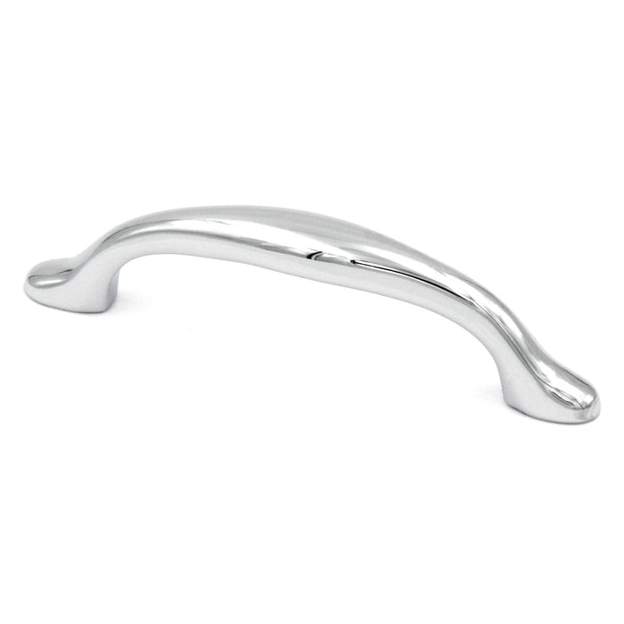 Hickory Eclipse P331-26 Polished Chrome 3"cc Arch Cabinet Handle Pull