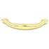 20 Pack Hickory Eclipse P331-UB Ultra Brass 3"cc Arch Cabinet Handle Pulls