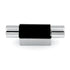 Hickory Hardware Chrome and Black Cabinet T Bar Pull 2-Screw Greenwich P3310-CHB