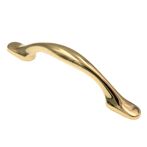 Hickory Hardware Eclipse P333-UB Ultra Brass 3"cc Arch Cabinet Handle Pull