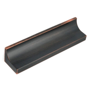 Hickory Swoop Oil-Rubbed Bronze Highlighted P3332-OBH 3"cc Drawer Cup Pull