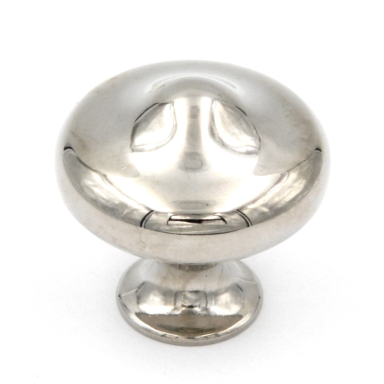 Hickory Hardware Triomphe Bright Nickel Round 1 5/8" Cabinet Knob P3340-14
